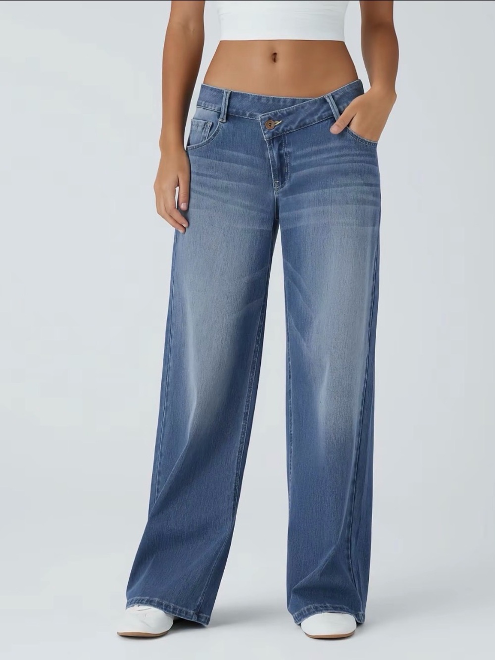 Wide Leg  Halara Flex Women’s Jeans - super soft low rise, tall